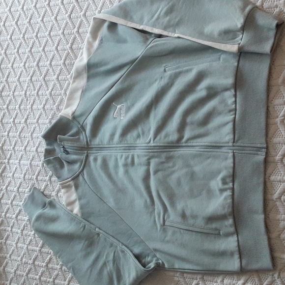Puma Tops - PUMA Cropped Track Jacket